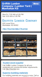 Mobile Screenshot of griffithlumber.com